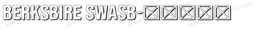 berksbire swasb字体转换